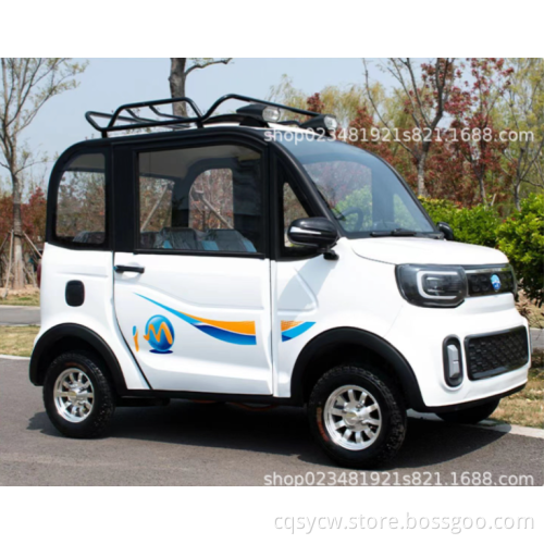 Factory wholesale home adult walker four-wheeled electric car new energy oil and electricity dual-use passenger battery car